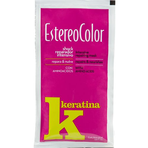 Tratamiento reparador intensivo Keratina x 50 Gr