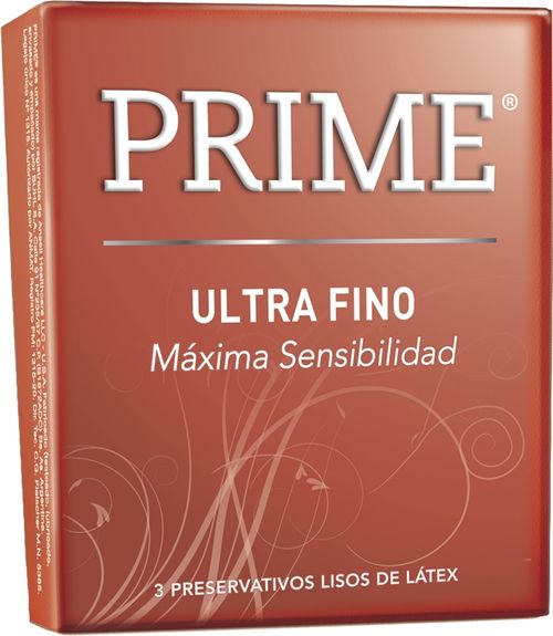 Preservativo de Látex Ultrafino x 3 un