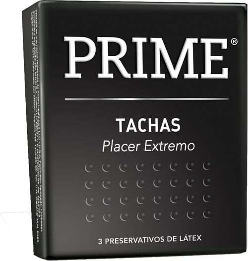Preservativo de Látex Prime Tachas placer Extremo x 3 un
