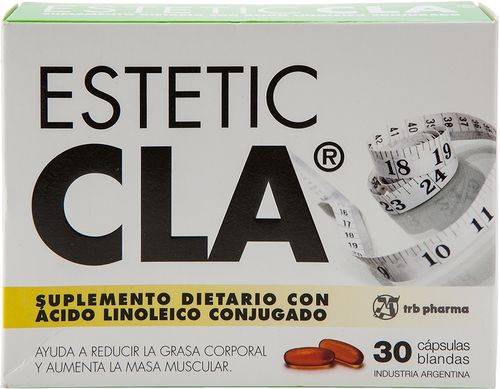 Suplemento Dietario TRB-Pharma Estetic Cla con Ácido Linoleico Conjugado x 30 cápsulas