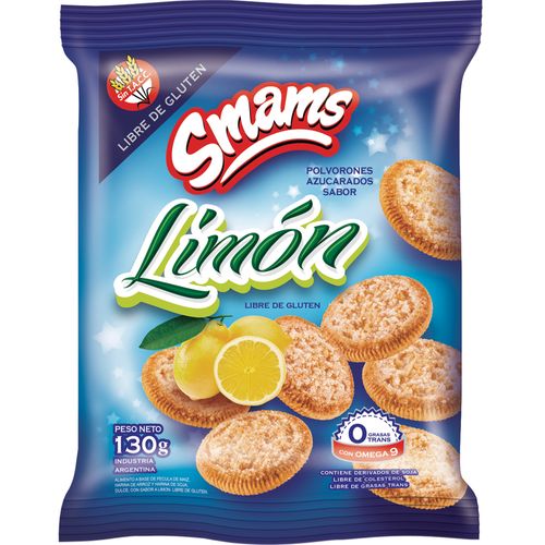 Polvorones Smams de Limón x 120 g