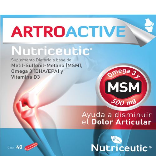 Suplemento Dietario Artroactive x 40 cápsulas