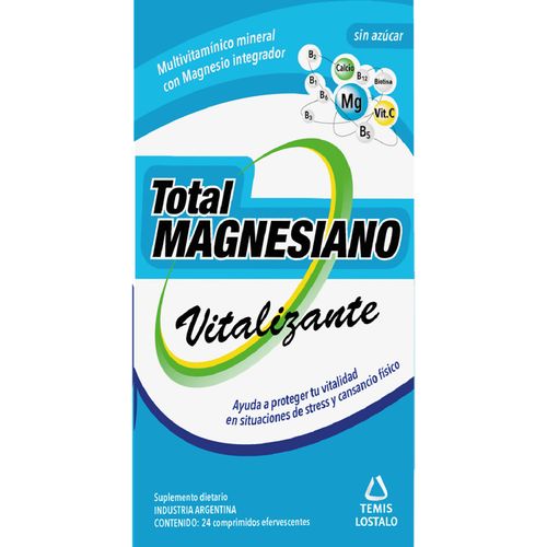 Suplemento dietario vitalizante x 24 comprimidos efervescentes