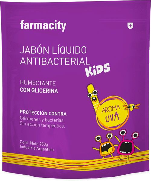 Repuesto Jabón Líquido Kids Uva humectante x 250 ml