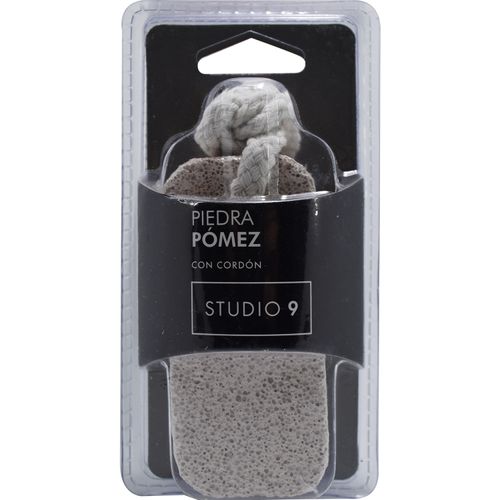 Piedra Pomez Studio 9 con Cordón x 8.5 cm