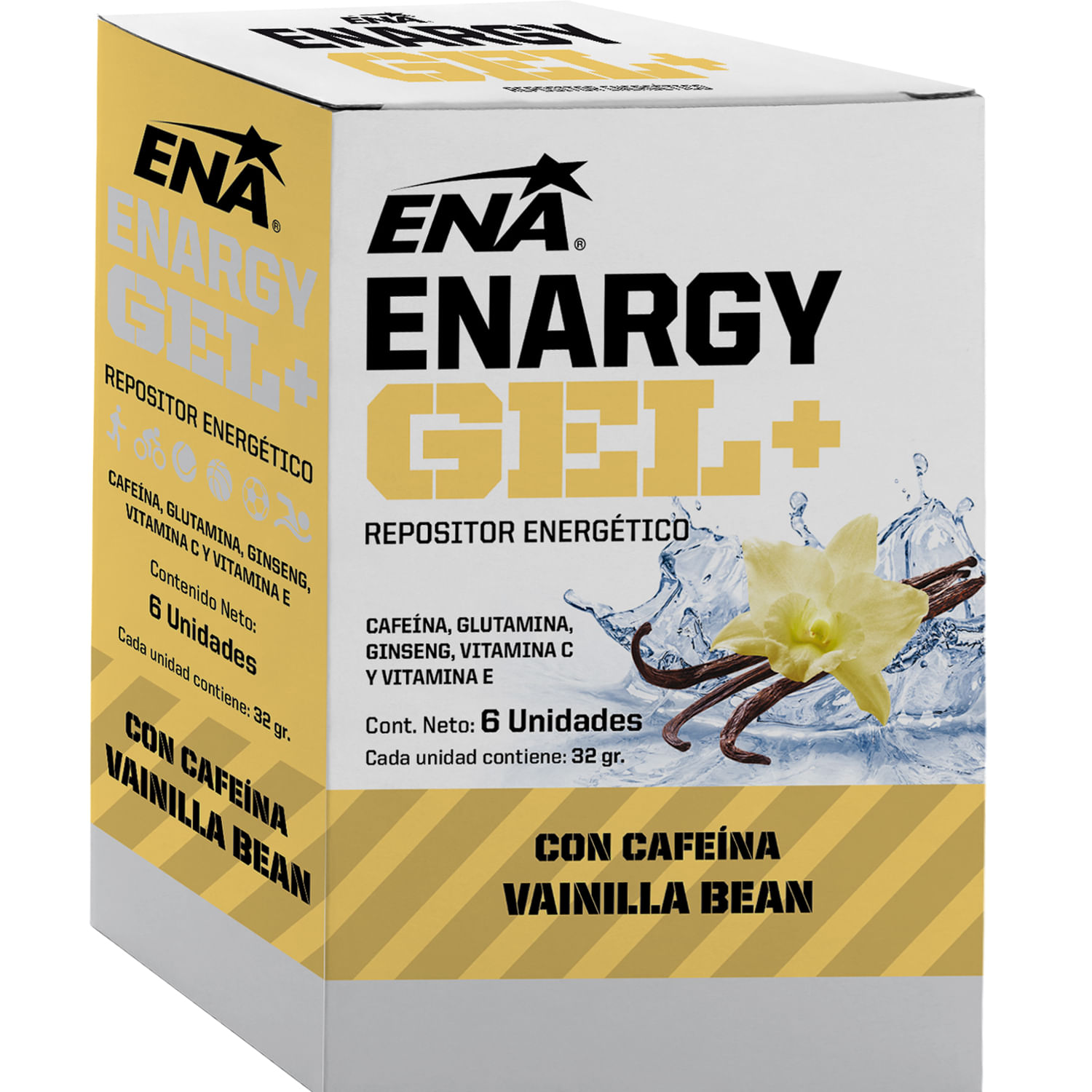 Gel Energetico Energy Gel Ena - Sin Cafeína 30 Grs
