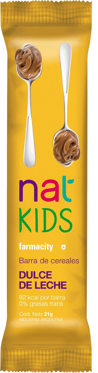 Barra de Cereal Nat sabor Dulce de Leche x 21 g