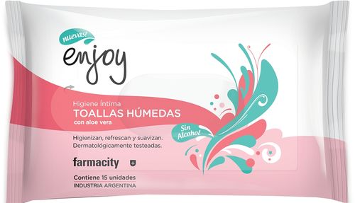 Toallas Húmedas con Aloe Vera x 15 un