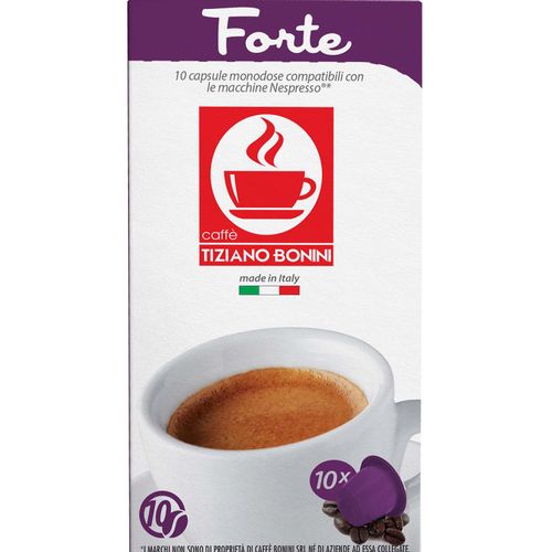 Café en Cápsulas Caffé Bonini Forte x 10 un