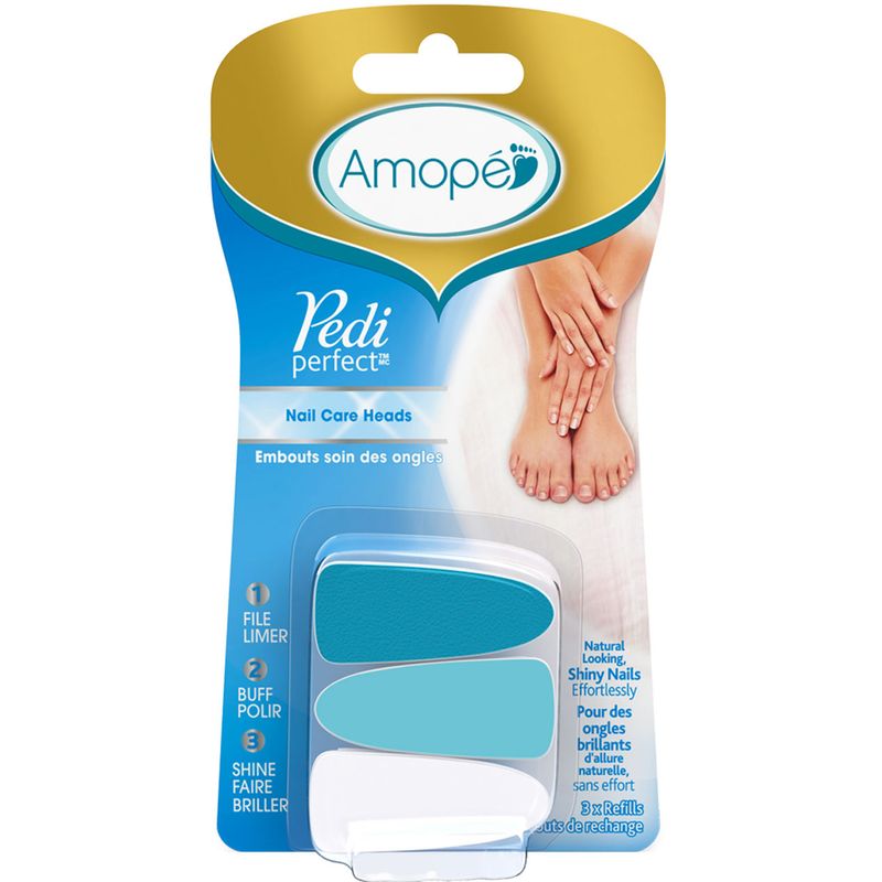 Limas para uñas de repuesto Amopé Pedi Perfect