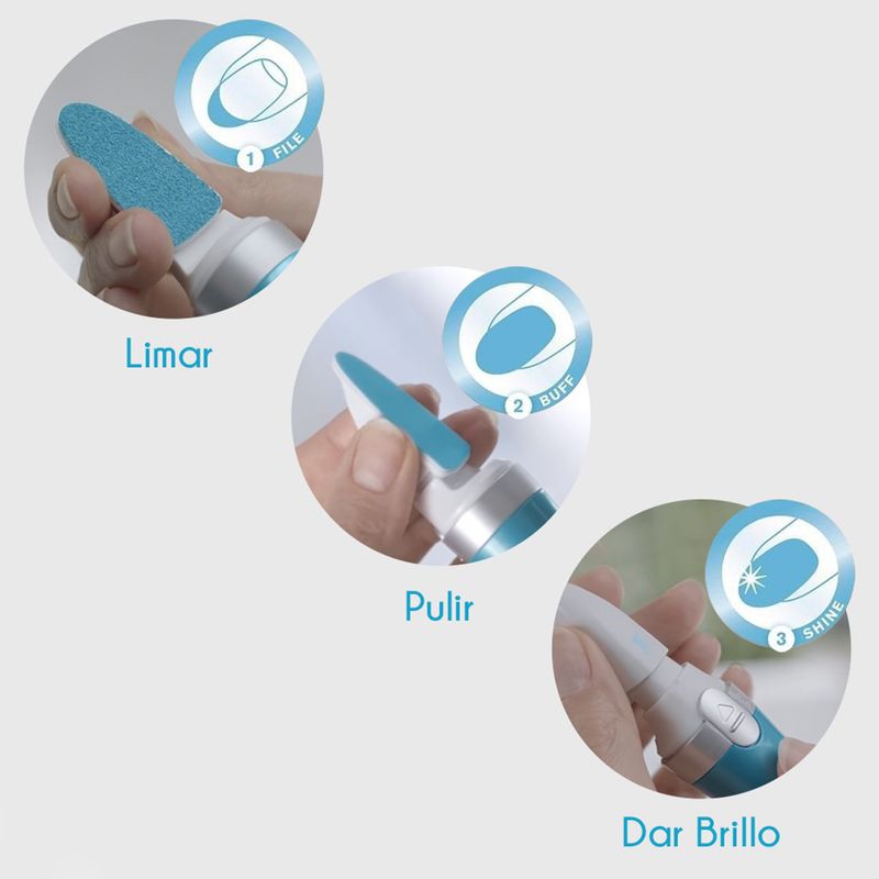 Limas para uñas de repuesto Amopé Pedi Perfect