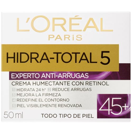 Crema Facial L´Oreal Paris Hidra Total Experto +45 x 50 ml