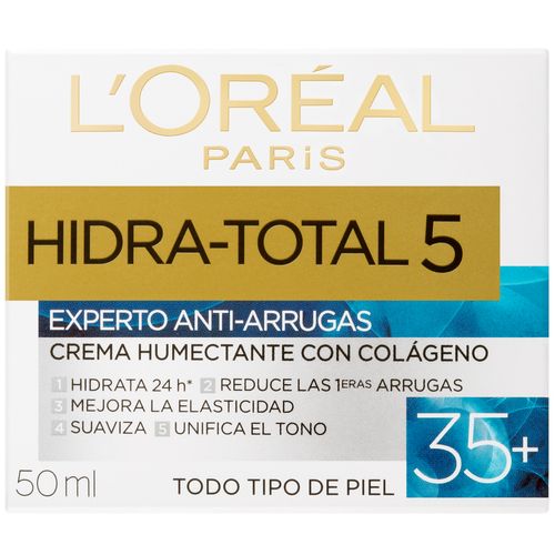 Crema Facial L´Oréal Paris Hidra Total 5 Experto +35 x 50 ml