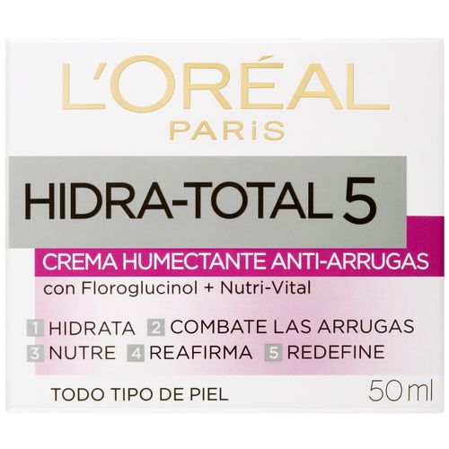 Crema  L'Oreal París Hidra Total 5 Antiarrugas X 50 ml