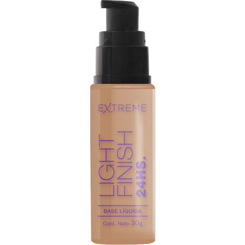 Base Líquida de Maquillaje Extreme Light Finish 24 hs Tono Medium x 30 ml