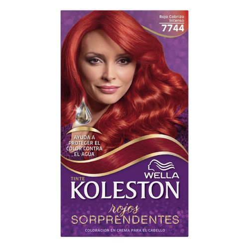 Kit Coloración Koleston 7744 Rojo Cobre