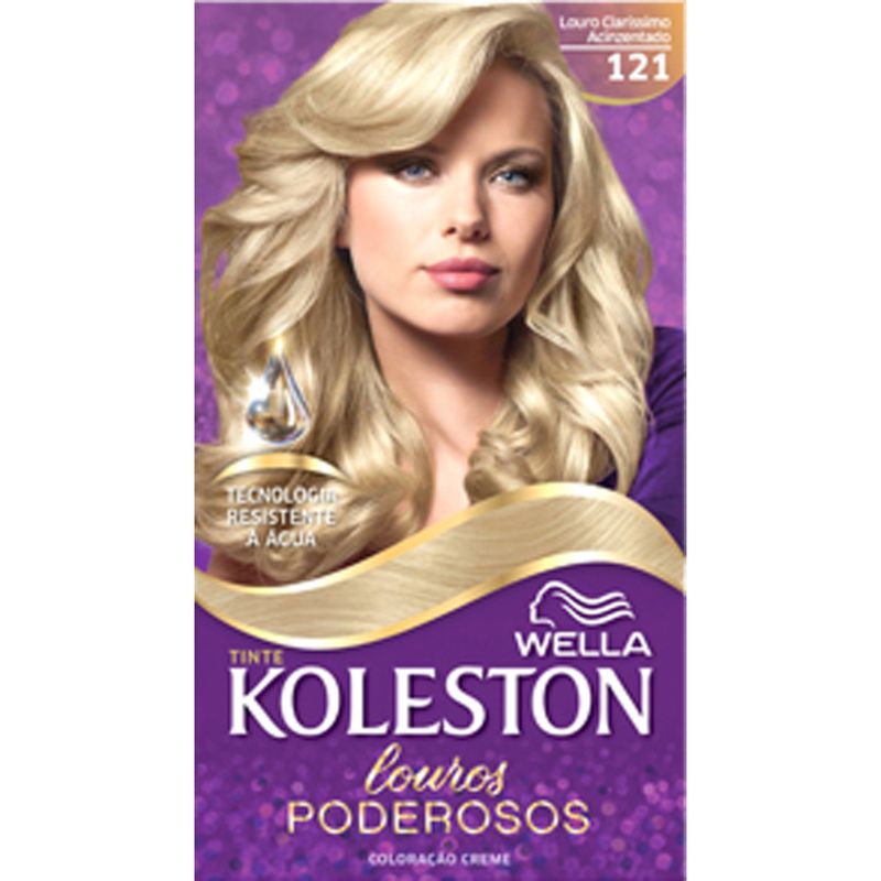 Kit Coloración en crema 121 Rubio Cenizo Claro Especial