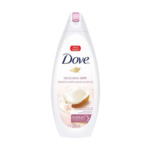 Jabón Líquido de Ducha Dove Leche de coco y Jazmín x 250 ml