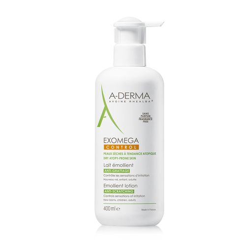 Leche Emoliente A-Derma Exomega Control x 400 ml