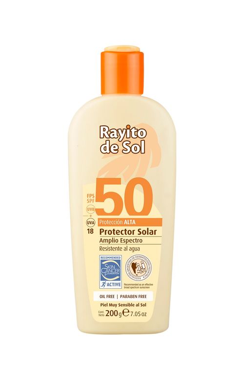 Protector Solar Rayitos del Sol Fps 50 x 200 g