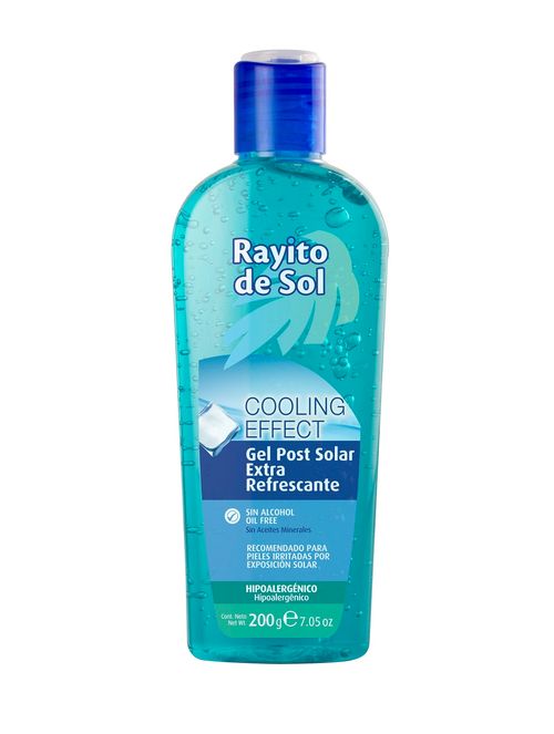 Gel Post Solar Rayito de Sol cooling effect refrescantex 200 g