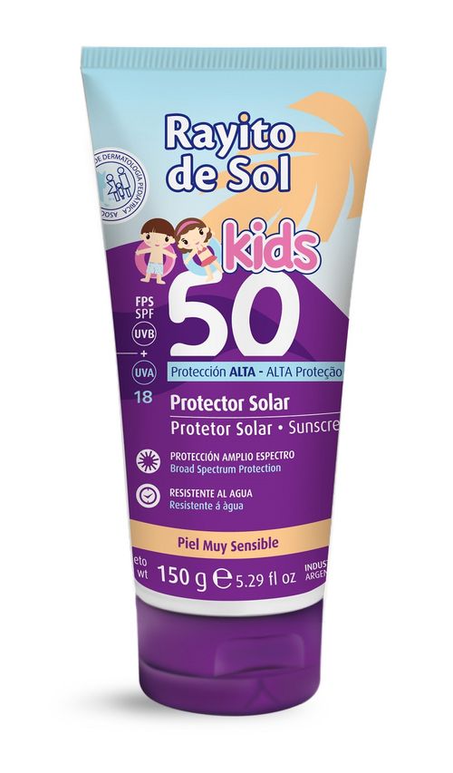 Protector Solar Rayito de Sol Kids en Pomo FPS 50 X 150 g