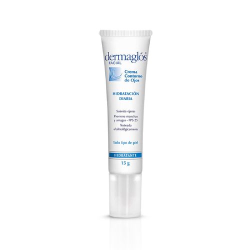 Crema Facial Dermaglós Contorno de Ojos Fps 25 x 15 g