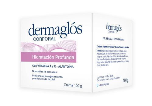 Crema corporal Dermaglós hidratación profunda x 100 Gr