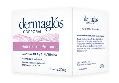 Crema Corporal Dermaglós Hidratación Profunda x 200 ml