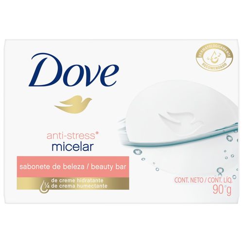 Jabón en Barra Dove Anti-stress Agua Micelar x 90 g