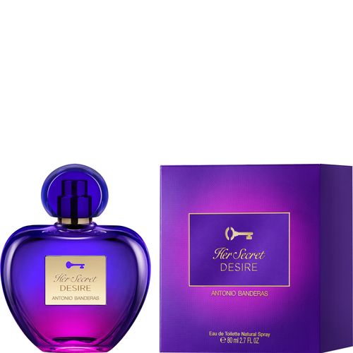 EDT Banderas Her Secret Desire x 80 ml