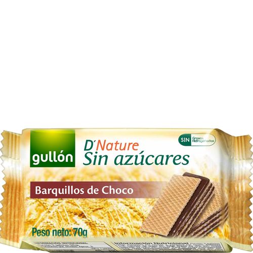 Obleas Gullón sabor Chocolate x 70 g