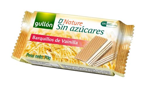 Obleas Gullón sabor Vainilla x 70 g