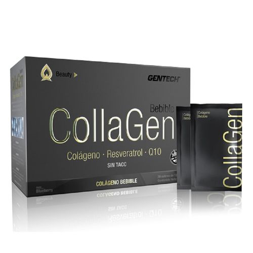 Colágeno Bebible Gentech CollaGen 30 sobres x 12 g c/u