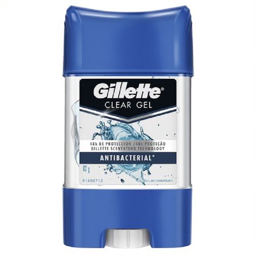 Desodorante Gillette Antibacterial Antitranspirante en Gel x 82 gr