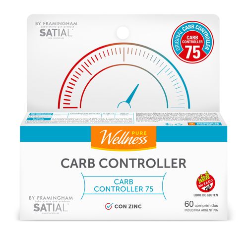 Suplemento Dietario Pure Wellness Carb Controller Satial x 60 un