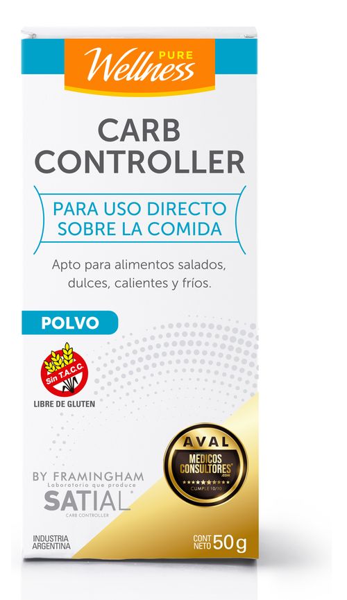 Suplemento Dietario Pure Wellness Carb Controller Satial en Polvo x 50 g