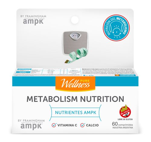 Suplemento Dietario Pure Wellness Metabolism Nutrition x 50 comprimidos