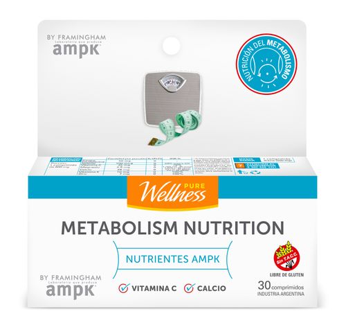 Suplemento Dietario Pure Wellness Metabolism Nutrition x 30 comprimidos
