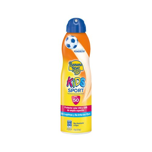Protector solar Banana Boat para niños FPS 50 x 170 Ml
