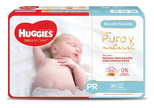 Pañales Huggies Supreme Care Maxi Prematuros x 30 unidades