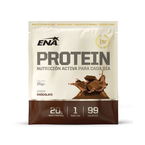 Suplemento Deportivo Ena Proteína de Chocolate x 25 g