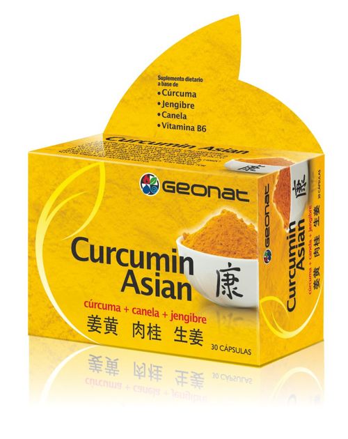 Suplemento dietario Geonat Curcumin Asian x 30 Un