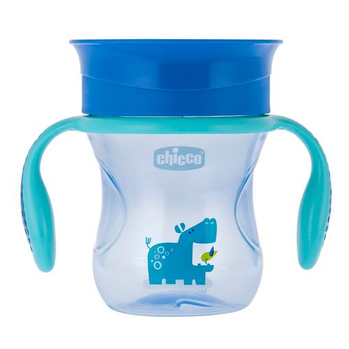 Vaso Chicco Perfect Cup 12M+ azul