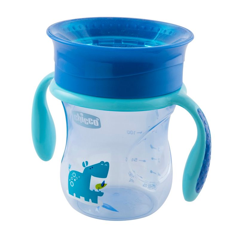 Cuchara Infantil Chicco de Silicona 8m+ Celeste