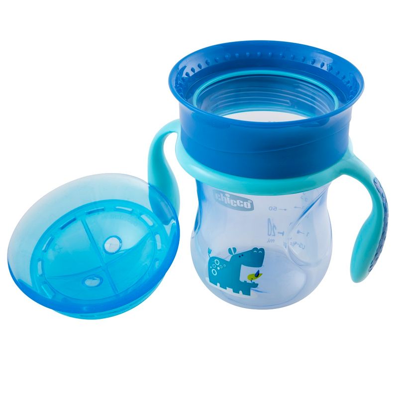 Cuchara Infantil Chicco de Silicona 8m+ Celeste