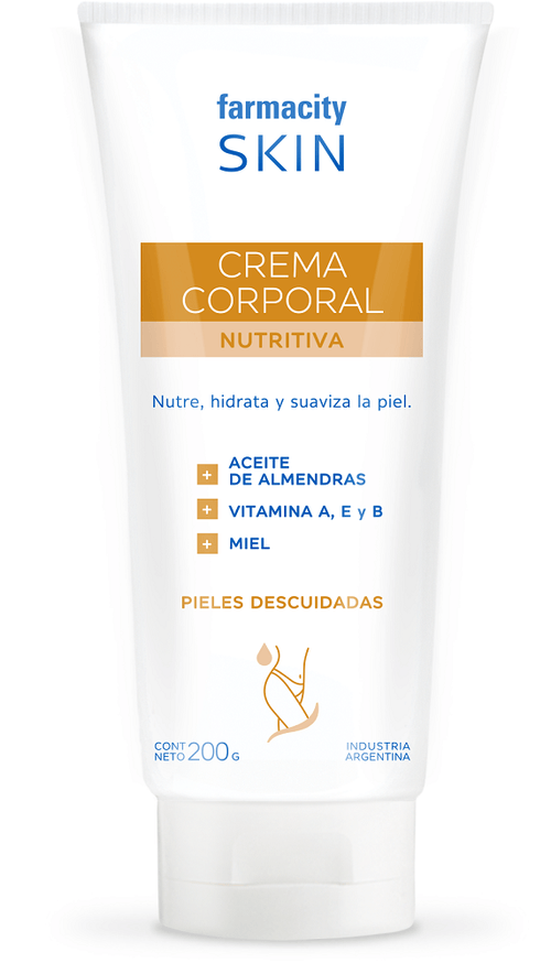 Crema Corporal Farmacity Skin Nutritiva x 200 Gr