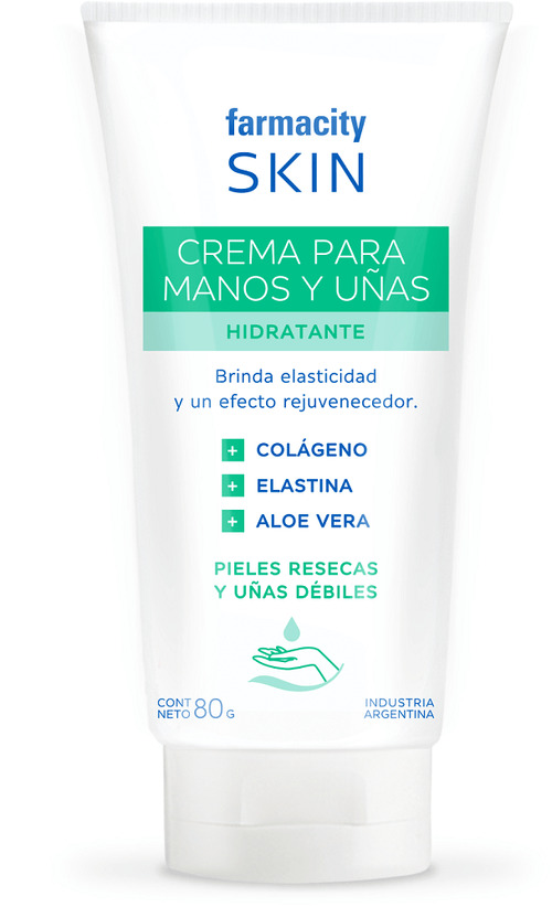 Crema para Manos y Uñas Farmacity Skin Hidratante x 80 g