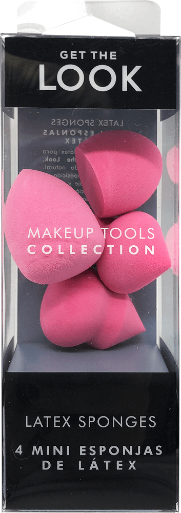 Set de Mini Esponjas de Maquillaje Get the Look Blender x 4 un -Color Sujeto a Disponibilidad-