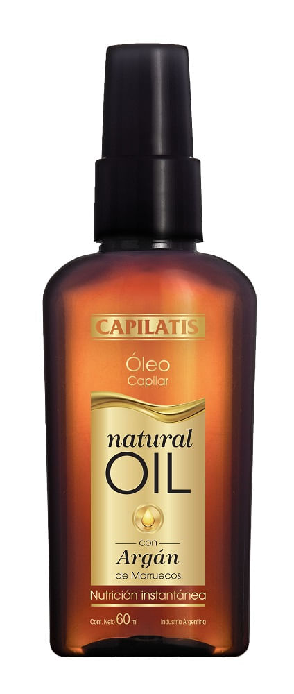 Óleo Capilatis Natural Oil con argán x 60 ml